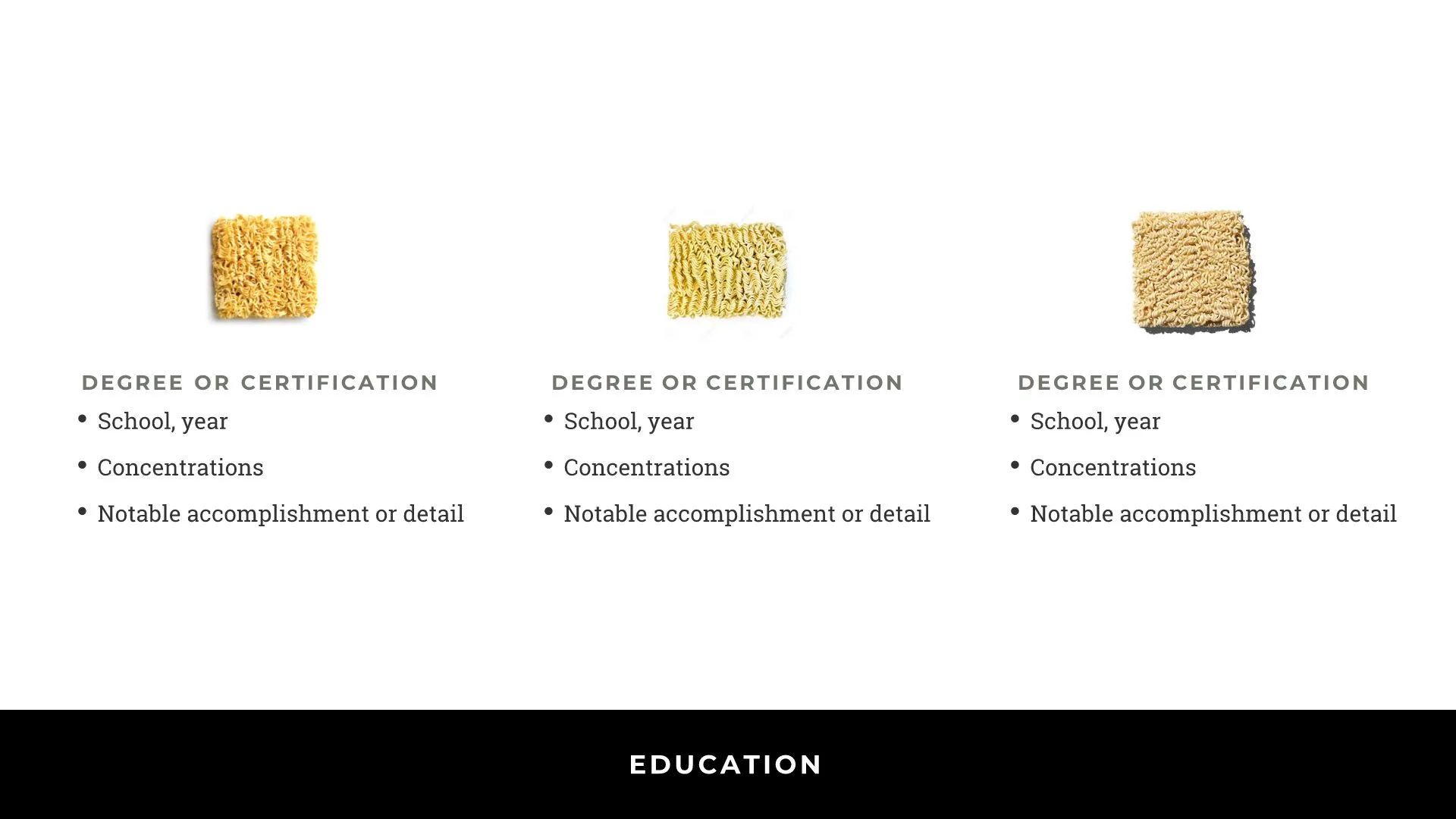 DEGREES/CERTIFICATION